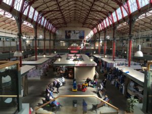 Interior of Accrington Market Hall