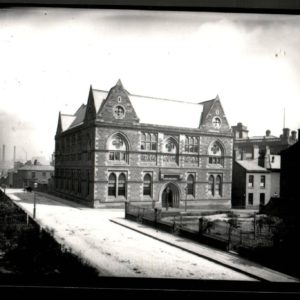 An old photo of Blackburn Museum