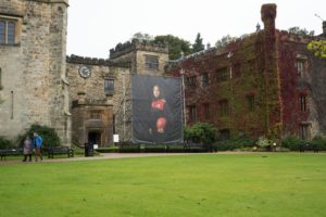 Azraa Motala's Unapologetic banner hun at Towneley Hall