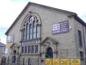 Exterior shot of The Technology Centre