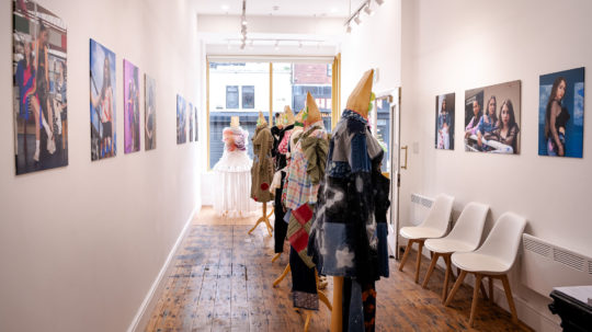 The Re Fashion Challenge exhibition at The Salon during BTB23